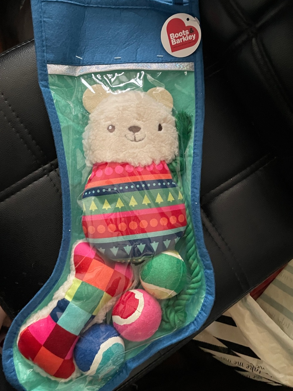 Boots & Barkley 6-piece holiday dog toy set-NWT